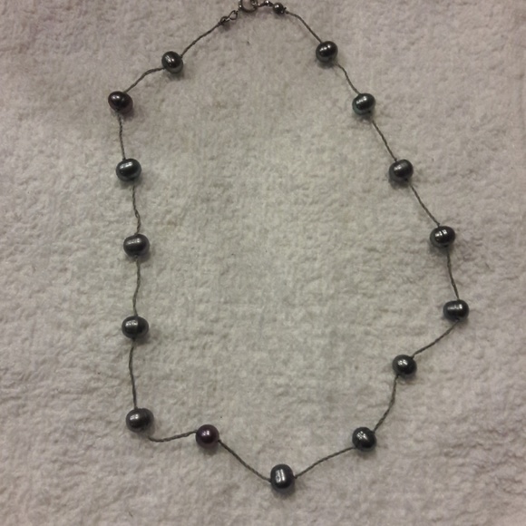 Unknown Jewelry - Gray Freshwater Pearl Strand Neclace